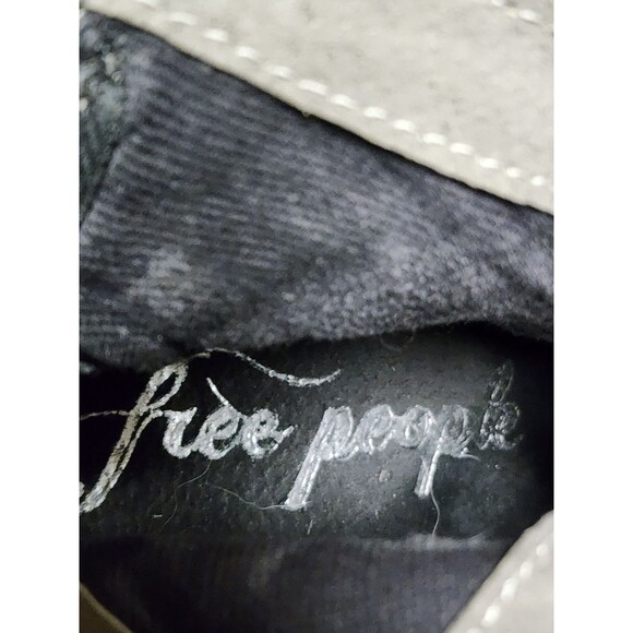 FREE PEOPLE Tennessee Over Knee Leather Boots Size US 7 Boho Hippie - Picture 9 of 14